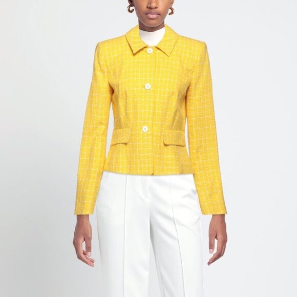 Brooks Brothers Yellow and White Blazer - Picture 1 of 12